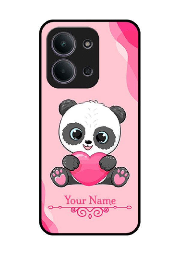 Xiaomi Redmi 15C 5G Custom Glass Phone Case - Cute Panda Design
