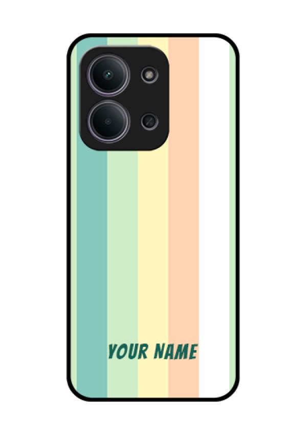 Xiaomi Redmi 15C 5G Custom Glass Phone Case - Multi - Colour Stripes Design