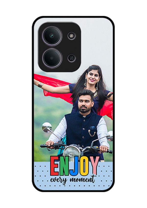 Xiaomi Redmi 15C 5G Custom Glass Phone Case - Enjoy Every Moment Design