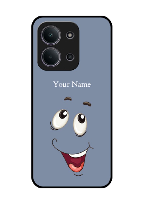 Xiaomi Redmi 15C 5G Custom Glass Phone Case - Laughing Cartoon Face Design