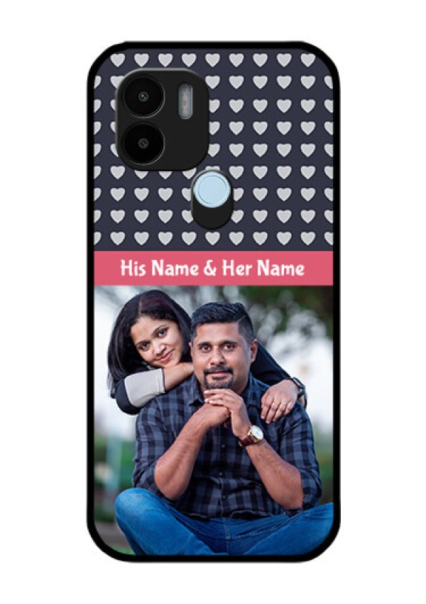 Xiaomi Redmi A2 Plus Custom Glass Mobile Case - Love Symbols Design