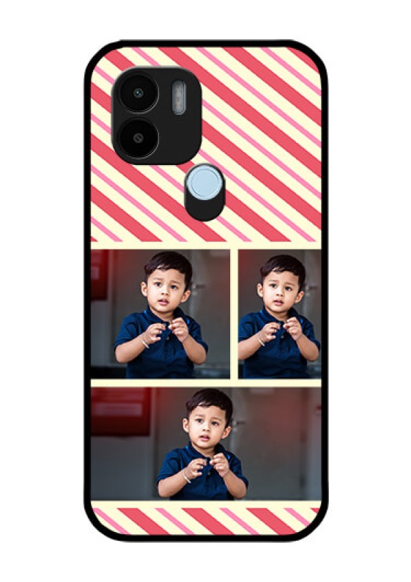 Xiaomi Redmi A2 Plus Personalized Glass Phone Case - Picture Upload Mobile Case Design