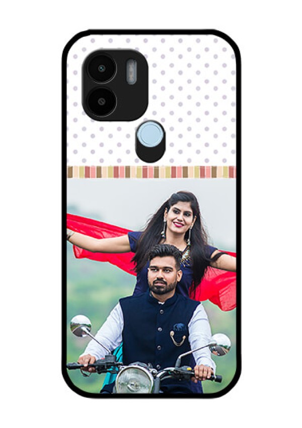 Xiaomi Redmi A2 Plus Photo Printing on Glass Case - Cute Family Design