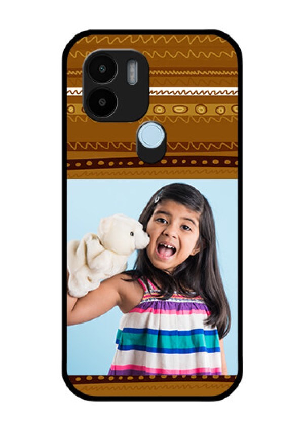 Xiaomi Redmi A2 Plus Custom Glass Phone Case - Friends Picture Upload Design