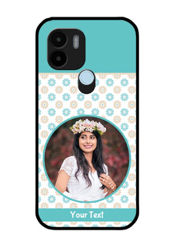 Xiaomi Redmi A2 Plus Custom Glass Mobile Case - Beautiful Flowers Design
