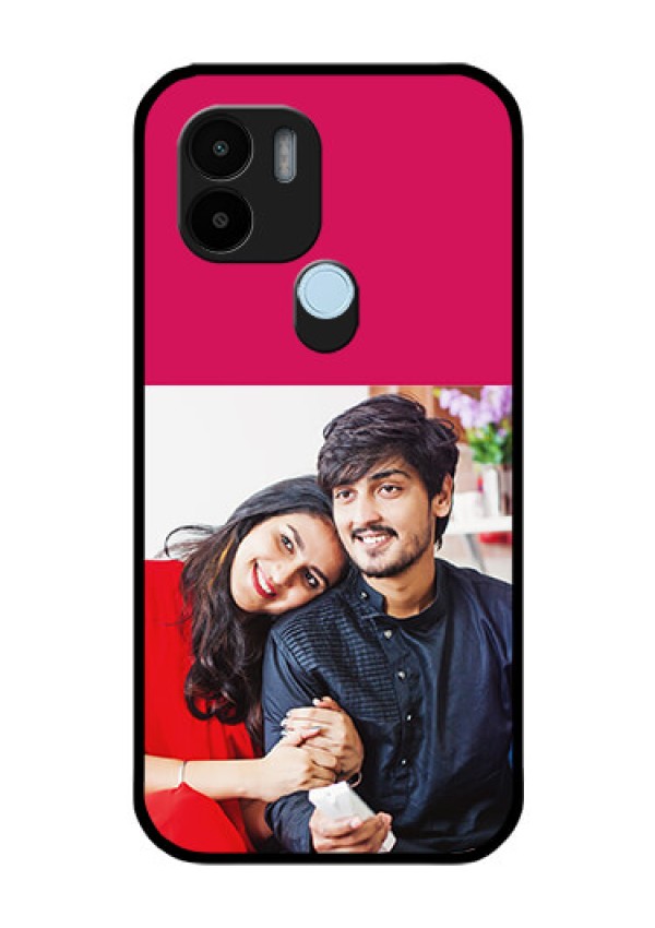 Xiaomi Redmi A2 Plus Custom Glass Mobile Case - Anniversary Cover Design