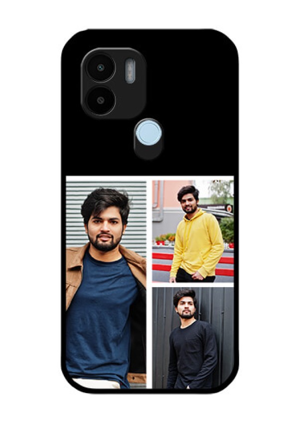Xiaomi Redmi A2 Plus Photo Printing on Glass Case - Upload Multiple Picture Design