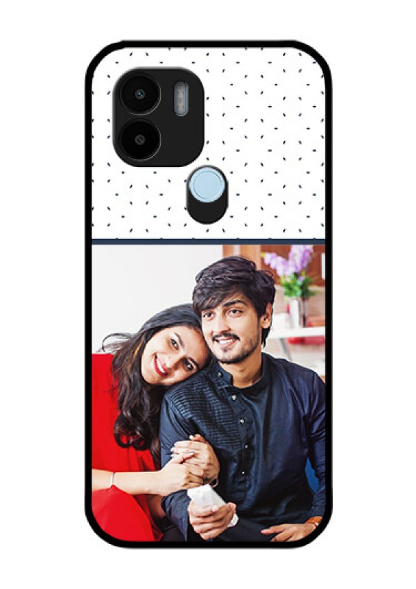 Xiaomi Redmi A2 Plus Personalized Glass Phone Case - Premium Dot Design