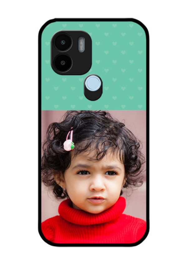 Xiaomi Redmi A2 Plus Custom Glass Phone Case - Lovers Picture Design