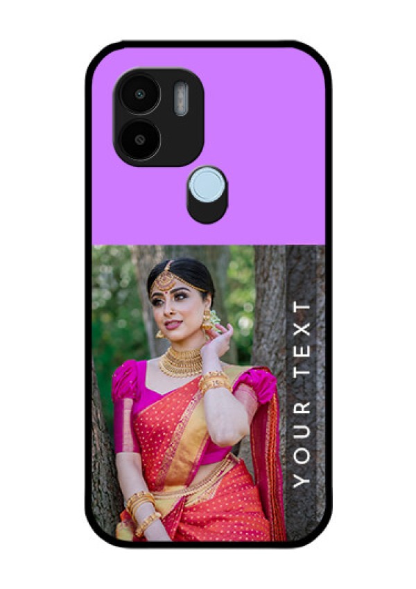 Xiaomi Redmi A2 Plus Custom Glass Mobile Case - Birthday Icons Design