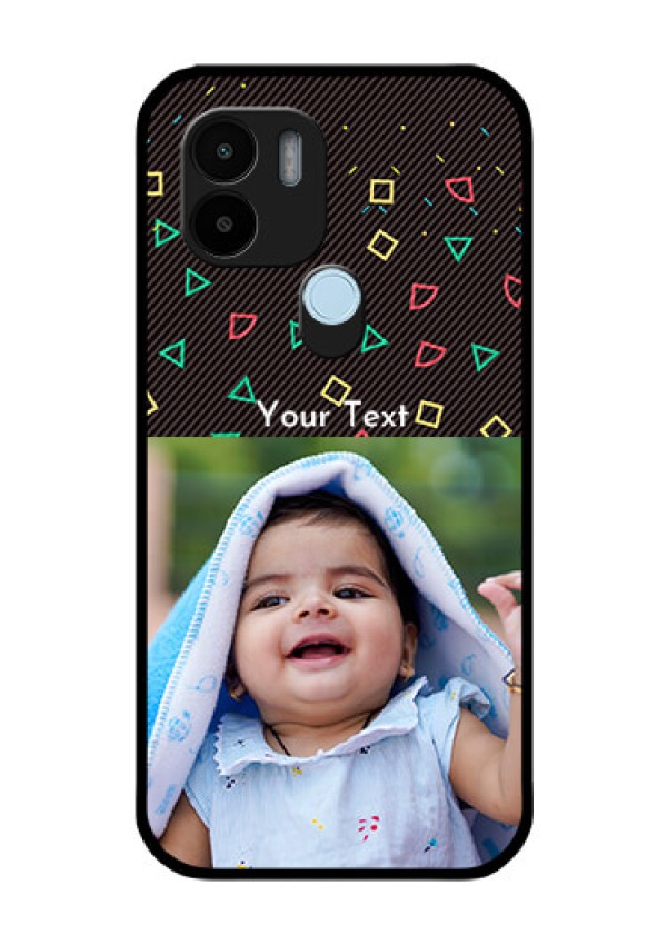 Xiaomi Redmi A2 Plus Custom Glass Phone Case - with confetti birthday design