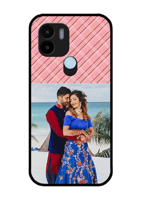 Xiaomi Redmi A2 Plus Personalized Glass Phone Case - Together Forever Design