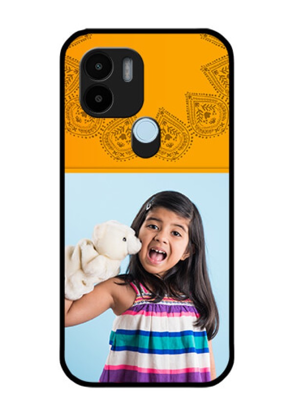 Xiaomi Redmi A2 Plus Personalized Glass Phone Case - Photo Wedding Design
