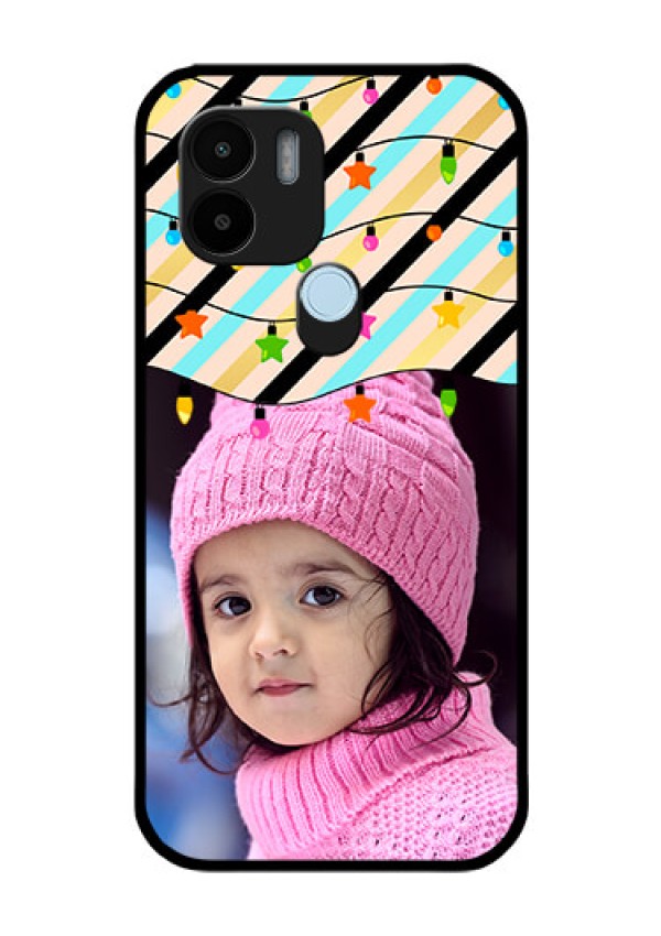 Xiaomi Redmi A2 Plus Custom Glass Mobile Case - Lights Hanging Design