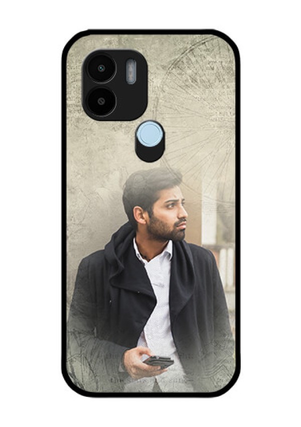 Xiaomi Redmi A2 Plus Custom Glass Phone Case - with vintage design