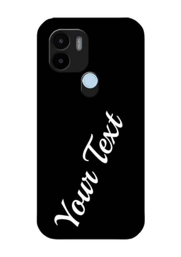 Xiaomi Redmi A2 Plus Custom Glass Mobile Cover with Your Name