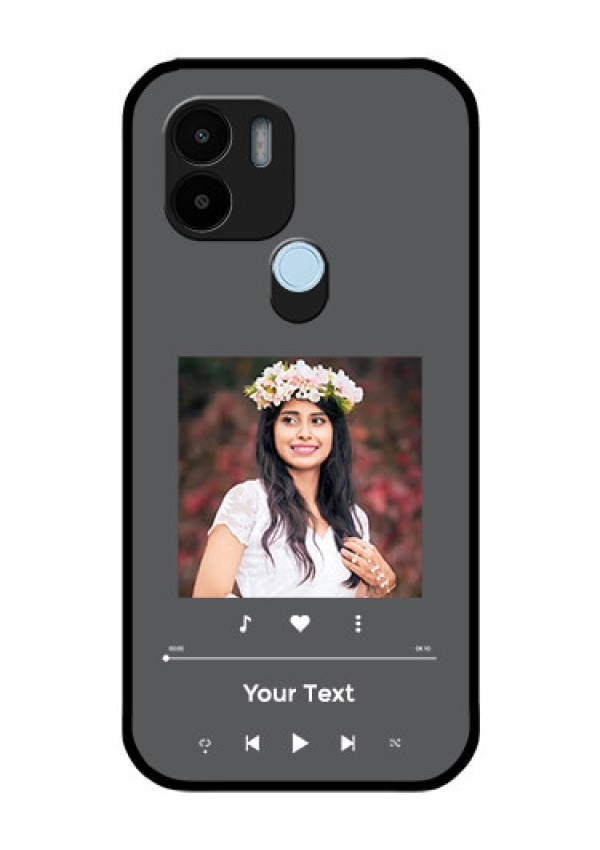 Xiaomi Redmi A2 Plus Custom Glass Mobile Case - Play The Music Design