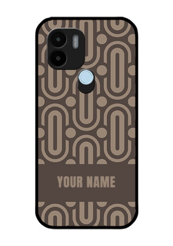 Xiaomi Redmi A2 Plus Custom Glass Phone Case - Captivating Zero Pattern Design