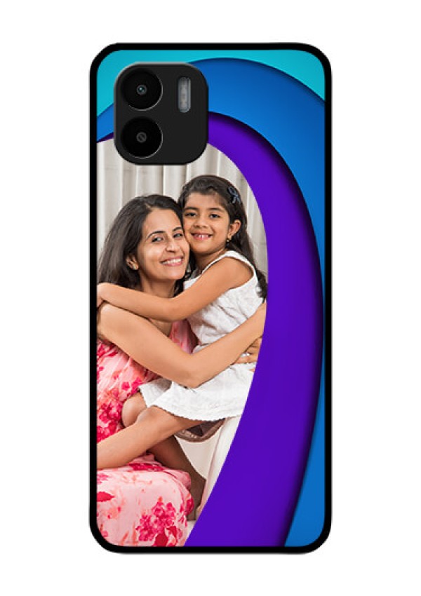 Xiaomi Redmi A2 Photo Printing on Glass Case - Simple Pattern Design