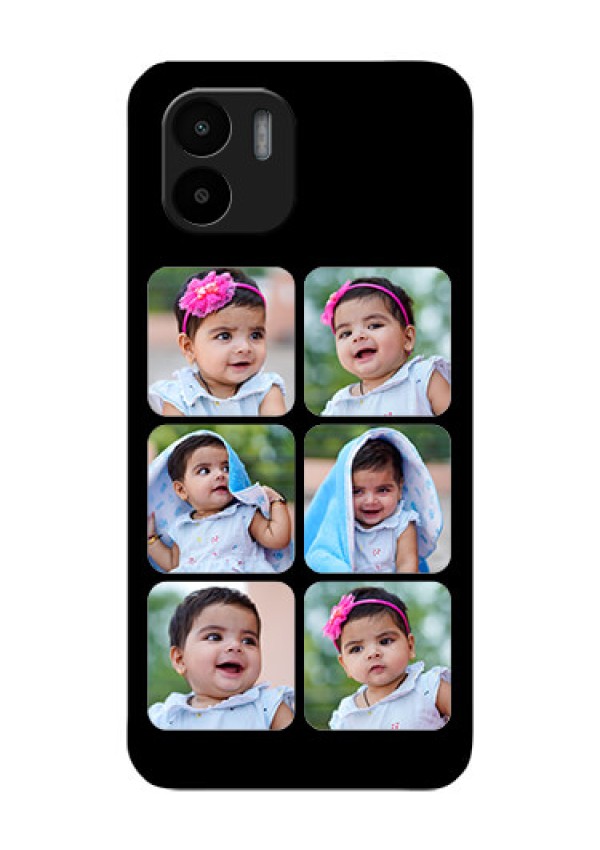 Xiaomi Redmi A2 Photo Printing on Glass Case - Multiple Pictures Design