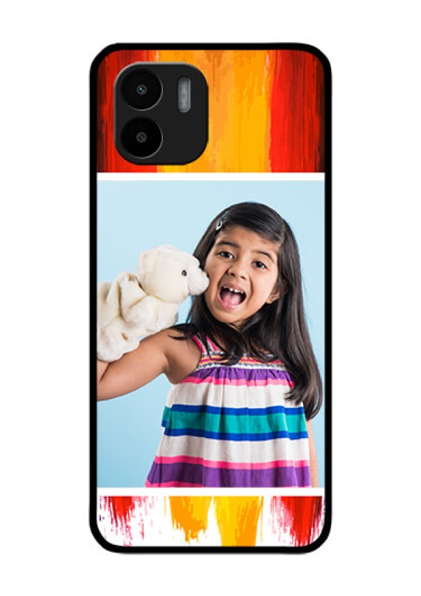 Xiaomi Redmi A2 Personalized Glass Phone Case - Multi Color Design