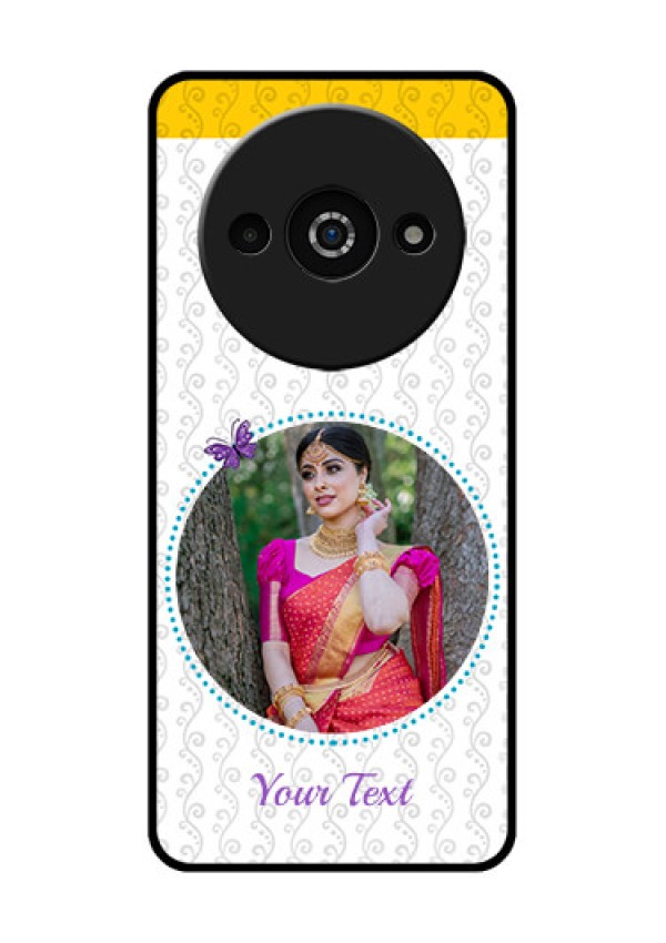 Redmi A3X Custom Glass Phone Case - Girls Premium Case Design