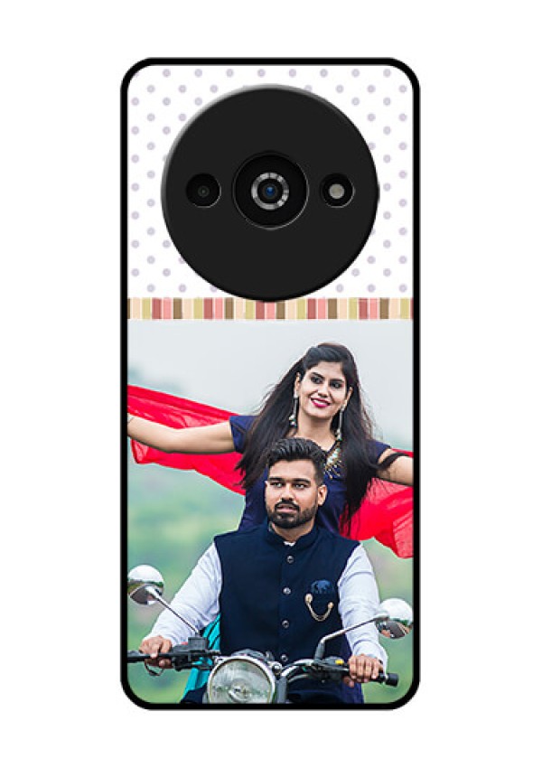 Redmi A3X Custom Glass Phone Case - Cute Family Design