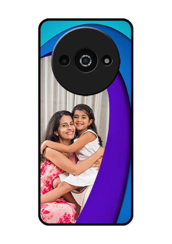 Redmi A3X Custom Glass Phone Case - Simple Pattern Design