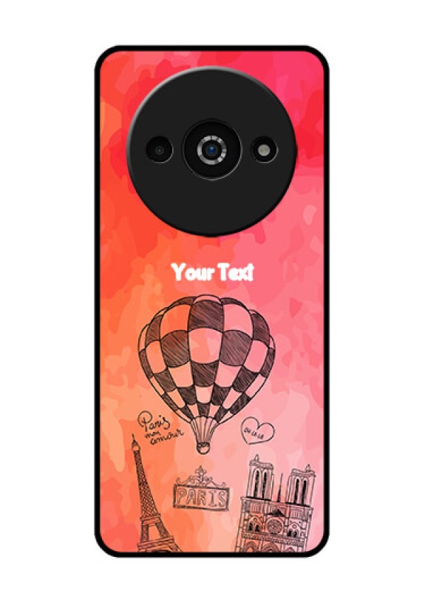 Redmi A3X Custom Glass Phone Case - Paris Theme Design