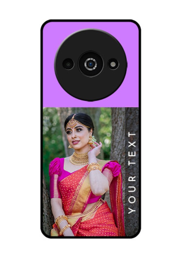 Redmi A3X Custom Glass Phone Case - Birthday Icons Design