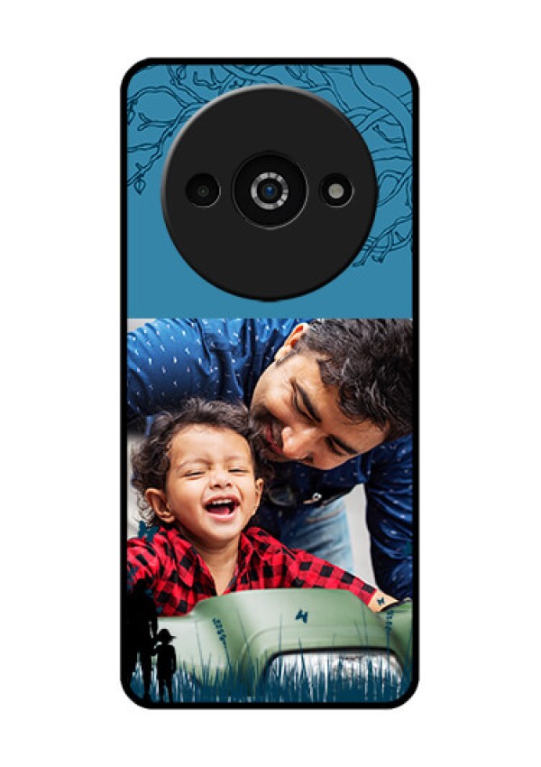 Redmi A3X Custom Glass Phone Case - Best Dad Design