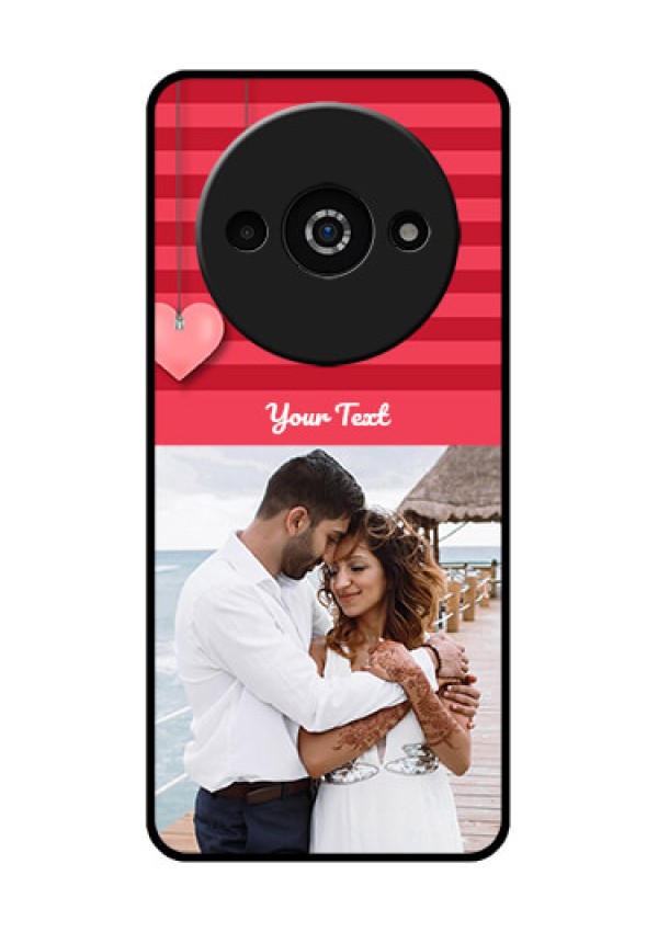 Redmi A3X Custom Glass Phone Case - Valentines Day Design