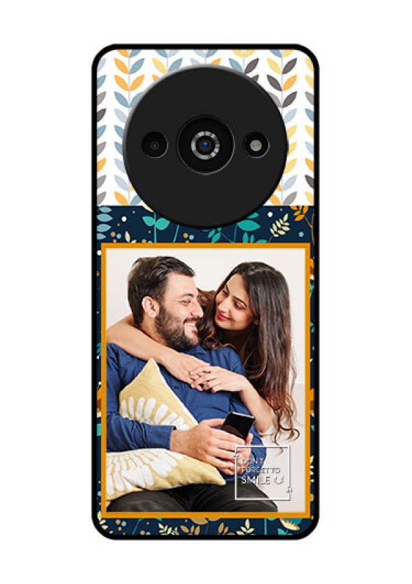 Redmi A3X Custom Glass Phone Case - Pattern Design