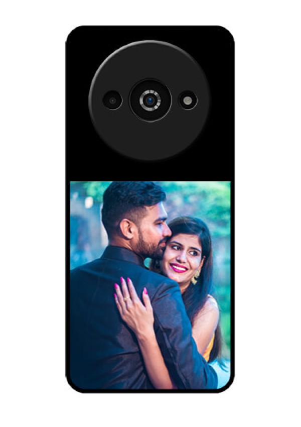 RedmiA3X Custom Glass Phone Case - Upload Full Picture With Custom Color Design