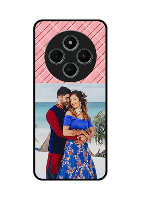redmi A4 5G Custom Glass Phone Case - Together Forever Design