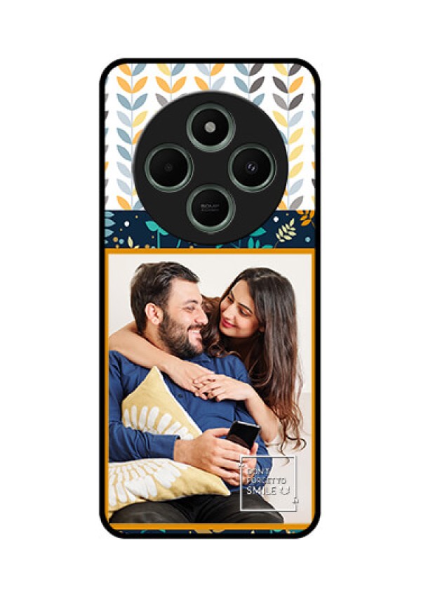 redmi A4 5G Custom Glass Phone Case - Pattern Design