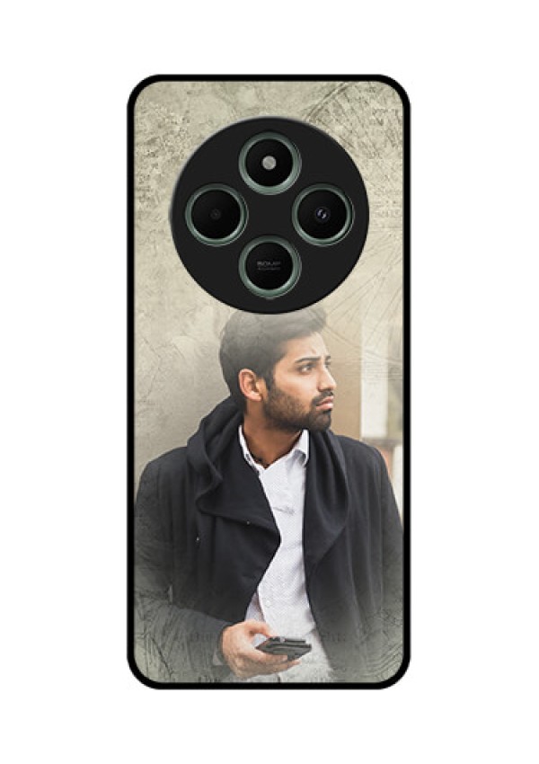 redmi A4 5G Custom Glass Phone Case - With Vintage Design