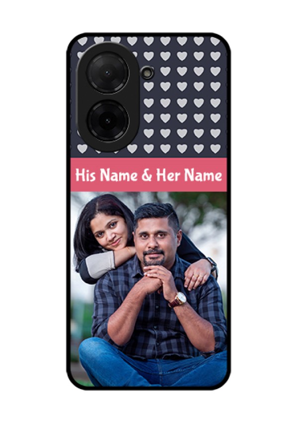 Xiaomi Redmi A5 Custom Glass Phone Case - Love Symbols Design