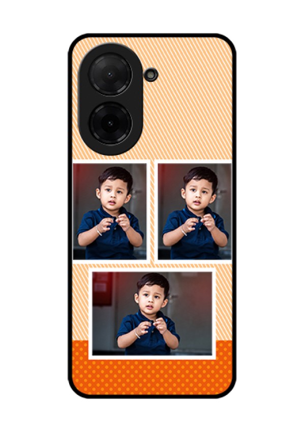 Xiaomi Redmi A5 Custom Glass Phone Case - Bulk Photos Upload Design