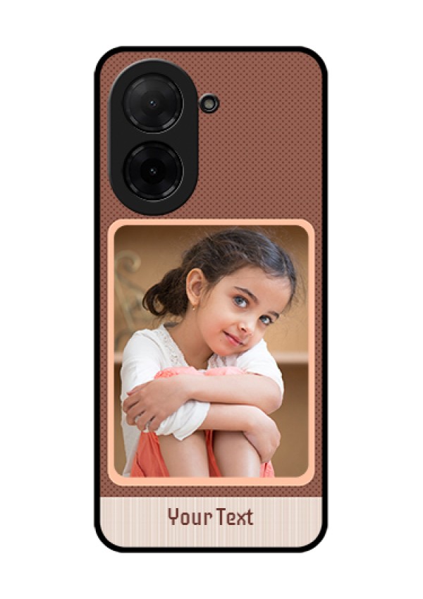Xiaomi Redmi A5 Custom Glass Phone Case - Simple Pic Upload Design