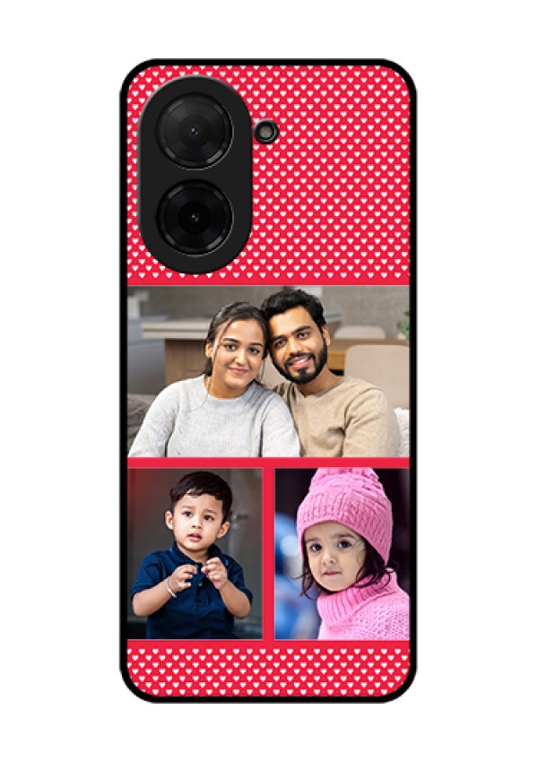 Xiaomi Redmi A5 Custom Glass Phone Case - Bulk Photo Upload Design