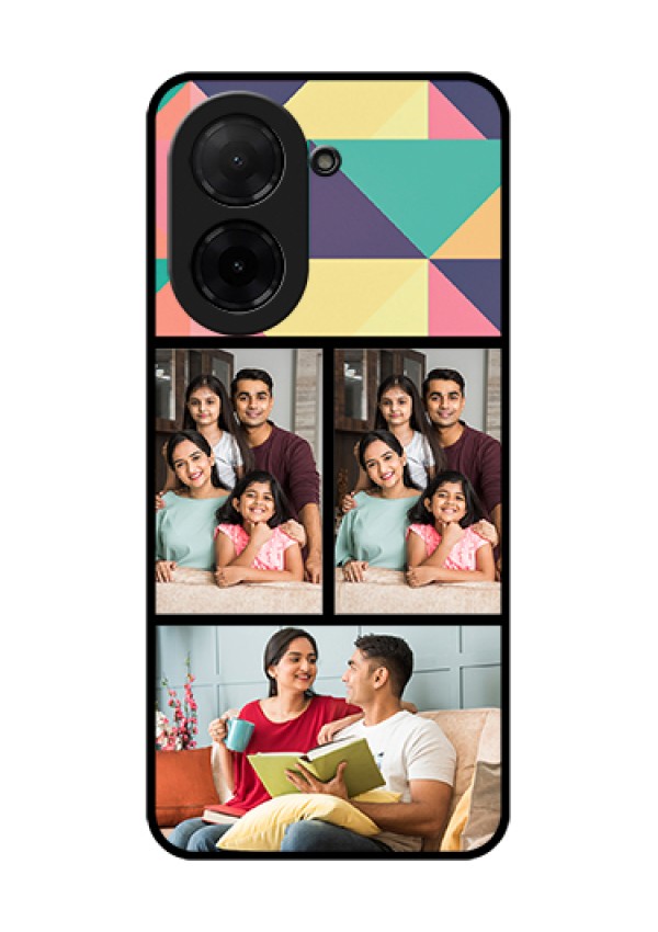 Xiaomi Redmi A5 Custom Glass Phone Case - Bulk Pic Upload Design