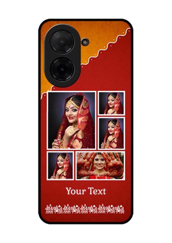 Xiaomi Redmi A5 Custom Glass Phone Case - Wedding Pic Upload Design