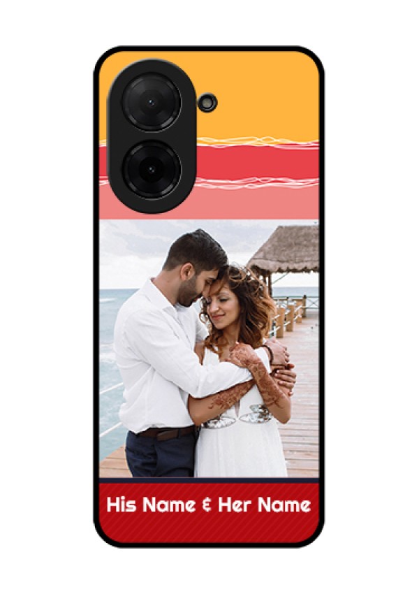 Xiaomi Redmi A5 Custom Glass Phone Case - Colorful Case Design