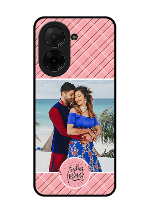 Xiaomi Redmi A5 Custom Glass Phone Case - Together Forever Design