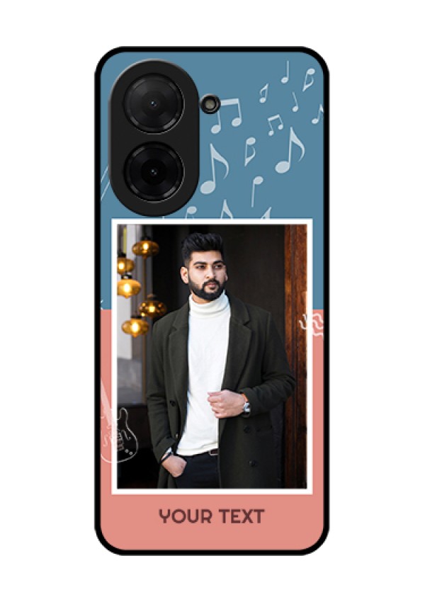 Xiaomi Redmi A5 Custom Glass Phone Case - With Color Musical Note Design