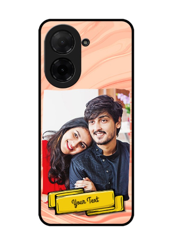 Xiaomi Redmi A5 Custom Glass Phone Case - Marble Texture Design