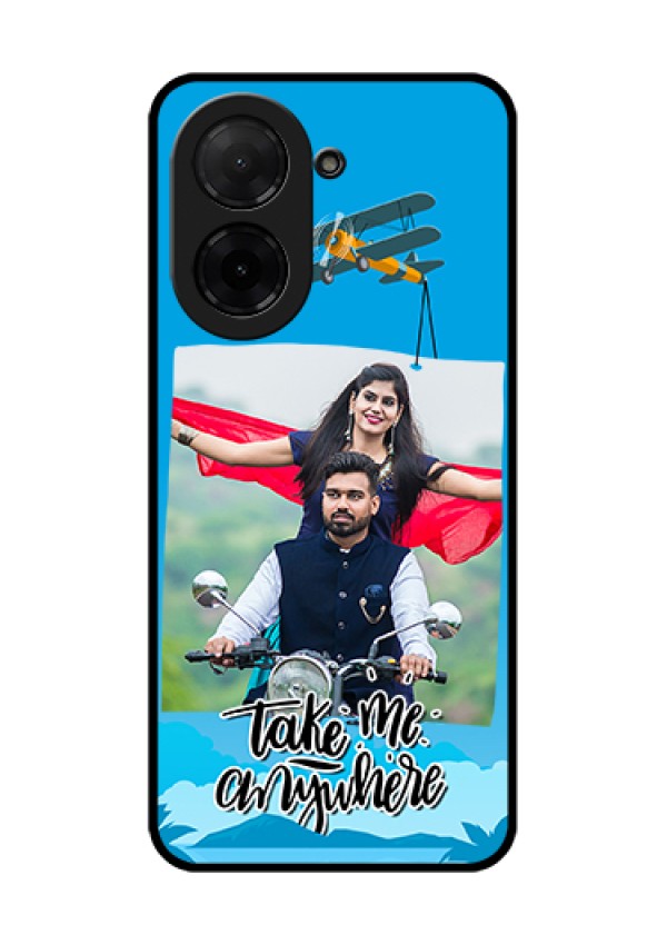 Xiaomi Redmi A5 Custom Glass Phone Case - Traveller Design