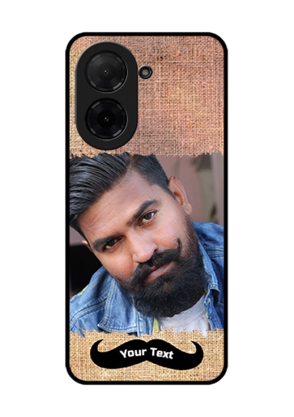 Xiaomi Redmi A5 Custom Glass Phone Case - With Texture Design