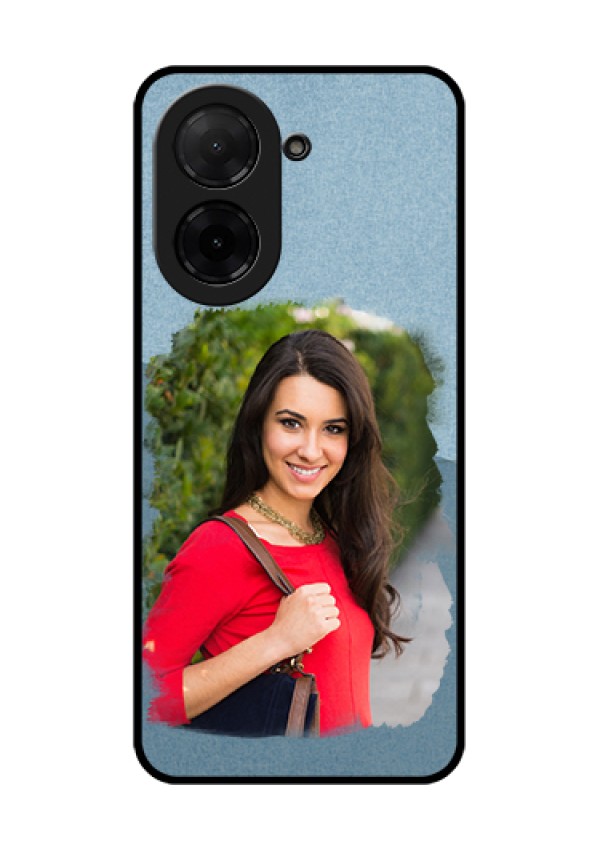 Xiaomi Redmi A5 Custom Glass Phone Case - Grunge Line Art Design